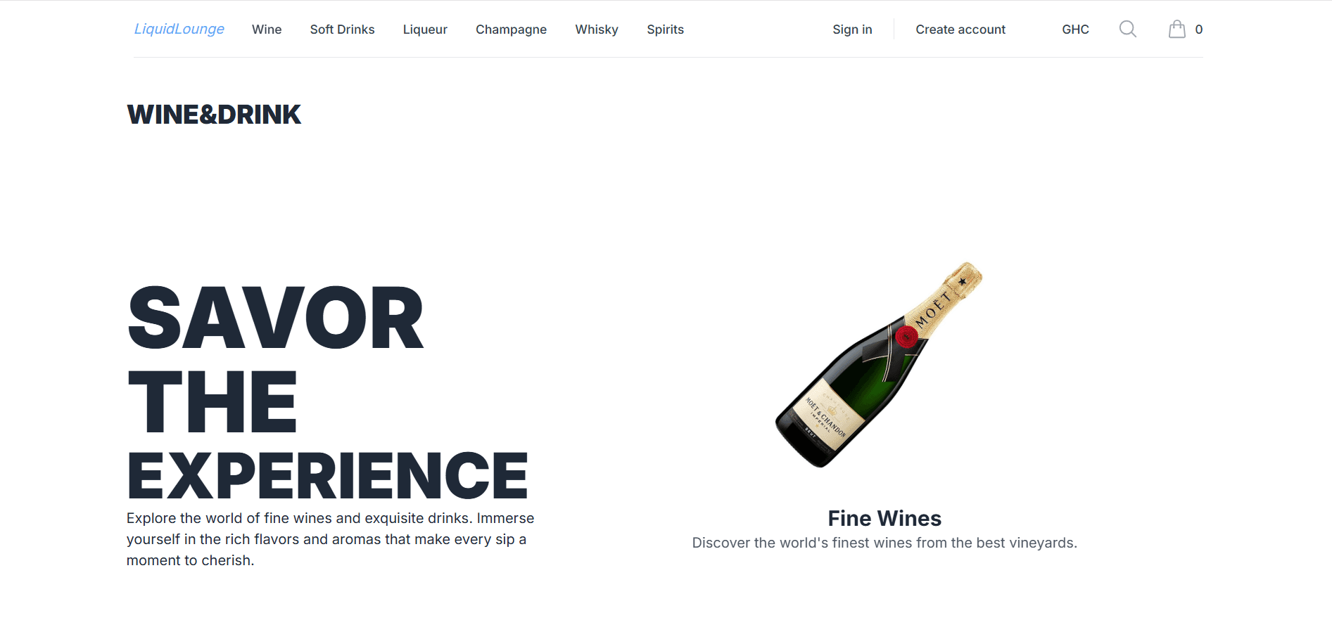 LiquidLounge Project